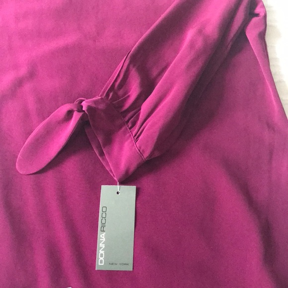 NWT Donna Ricco Purple Dress - Picture 5 of 6